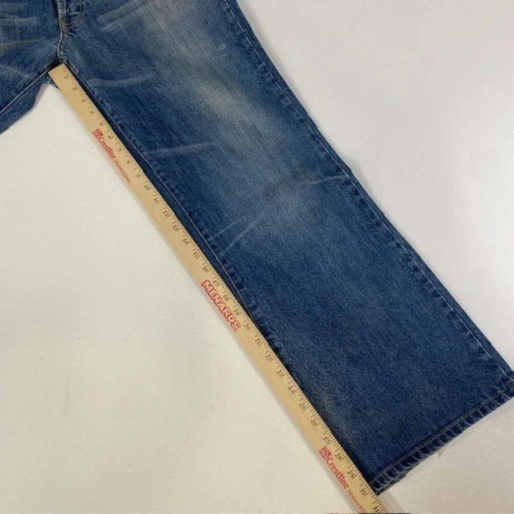 7 For All Mankind‎ Relaxed Bootcut Jeans Button Fly Denim Mens Size 33x30